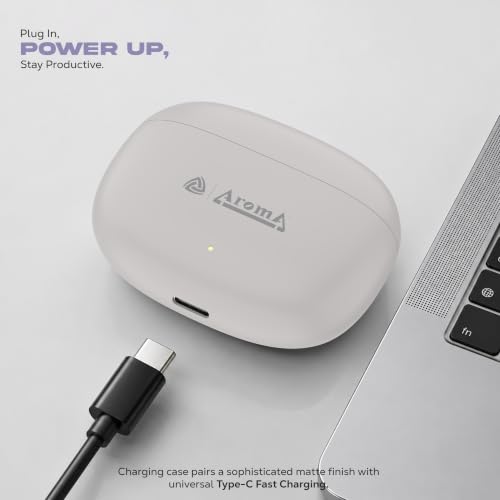 Image of AROMA NB126 Force Plus Upto 50Hr Playtime*, Fast Charging, Dual Pairing, Heavy Bass Bluetooth