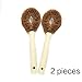 Produktbild Küchenreinigungsbürste Natürliche Coir Bürste Hanffasern Antihaft- Pfanne Brush Öl Geschirrspül- Cup Topfes Brush Entfetten (Color : 2 pcs)