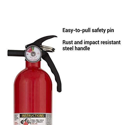 Kidde FA110 Multi Purpose Fire Extinguisher 1A10BC, 5 Pack