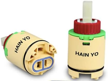 T & T Hardware Replacement Cartridge for Hain Yo Single-Handle Faucets – Choose Model (HJ-40/JL01GJ or HK-40/JH01GJ) (HK-40/JH01GJ (2 Hole Seal))