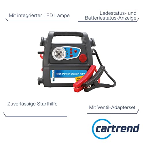 Starthilfegerät mit Kompressor von cartrend Power Station