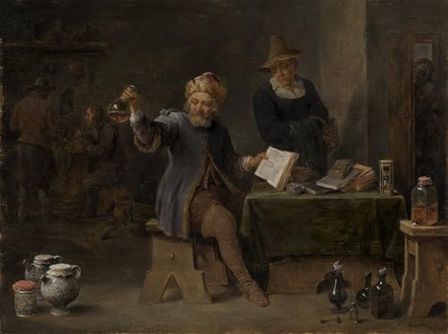 Impression sur toile David Teniers le Jeune d'une finition artistique