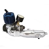 Fc 18 Nitro Engine with Flywheel Clutch Exhaust Pipe for Vrx Racing 1/10 Rc Cars RH1001 Truck RH1006