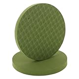 Mipcase Yoga Knieschoner Satz Rutschfest Rundes Yoga Pad Aus Komfortablem Material Leichte Knie Und Ellbogenschutzpolster Und Sport