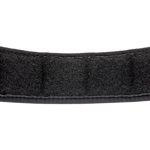 Cinturón de nailon negro BIANCHI 7225 Ergotek ajustable transpirable anti rozaduras 3