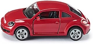 siku 1417, VW Beetle, Metal/Plastic, Red, Opening doors, Rubber tyres
