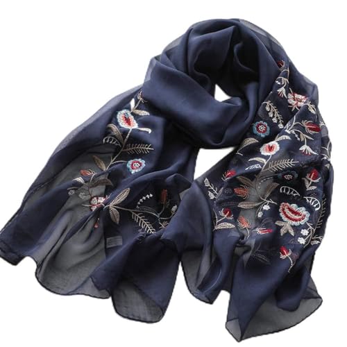 Châle bande en soie femme écharpe mince automne hiver foulard soie de mûrier