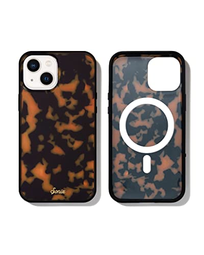 Sonix ブラウン不法行為ケース iPhone 13用 MagSafe充電 Apple iPhone 13用保護べっ甲カバー