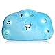 GLOGLOW Korankissen, Blaue Wolkenform, LED-Lichtfunktion, Polyester, Kinderkissen, Bequemes, Weiches, Niedliches Kinderkissen für die Schule zu Hause