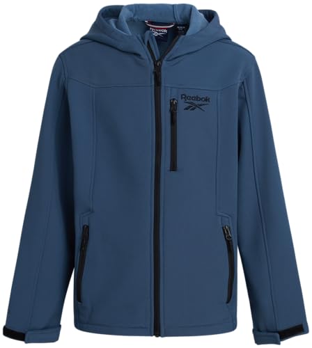 Reebok Boys Softshell Jacket Polar Fleece Lined Wind Water