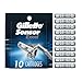 Gillette Sensor Excel Men's Razor Blade Refills, 10 Count