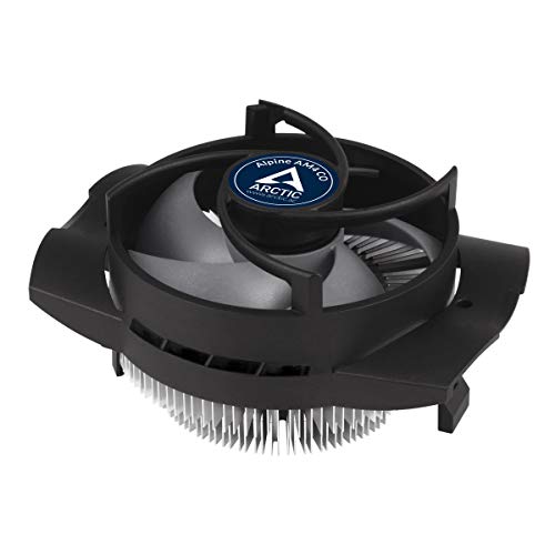 ARCTIC Alpine AM4 CO - Compact CPU Cooler for AMD Socket AM4/AM3(+)/… and Continuous Operation, Recommended for TDP up to 100 W, Pre-Applied MX-2 Thermal Compound Alpine AM4 Series ACALP00032A