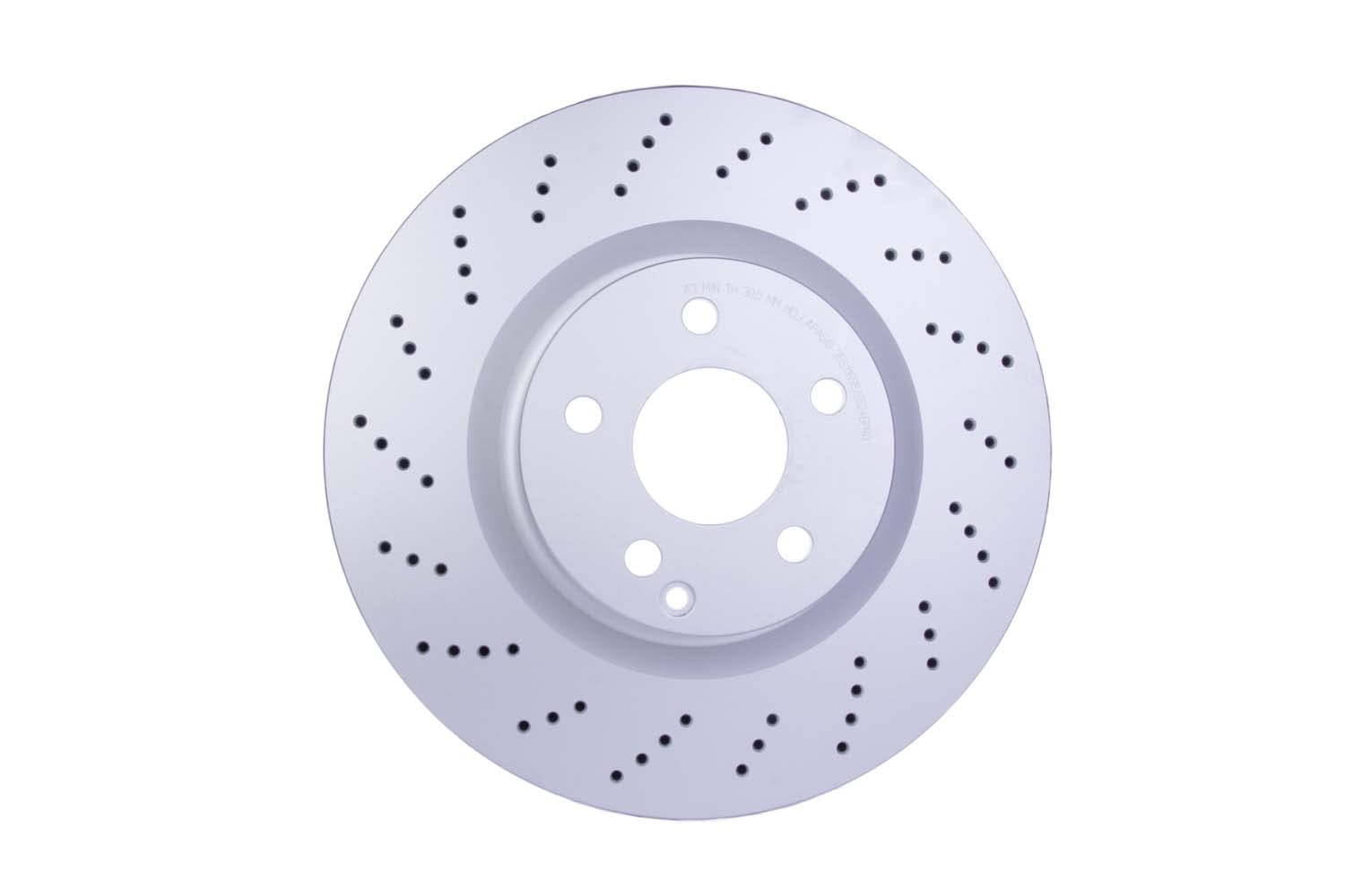 HELLA PAGID 8DD 355 116-951 Disco de freno 55246PRO revestido 344mm 32mm perforado/ventilación interna por ej. MERCEDES-BENZ