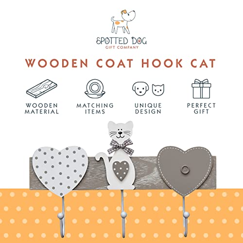 SPOTTED DOG GIFT COMPANY Coat Hooks Wall Mounted Coat Rack - Image 2