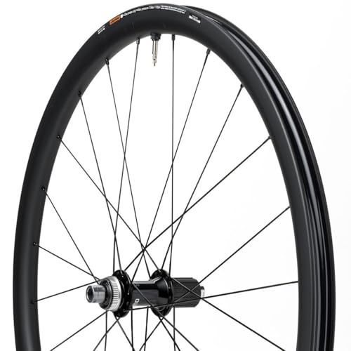 SHIMANO 105 Wh-Rs710 C32 Carbon Road Wheel - Tubeless Black, Front
