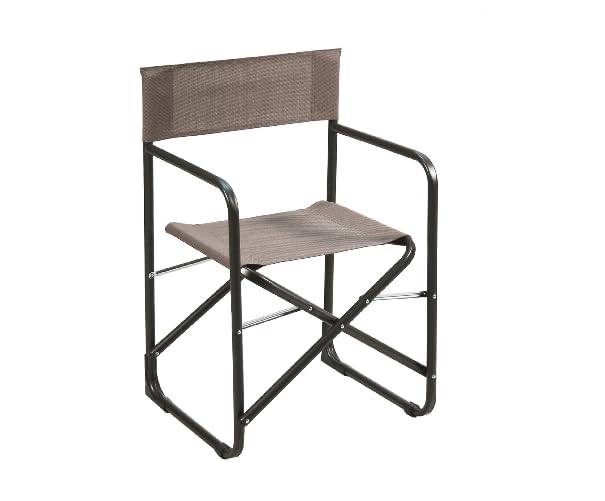 Generico SEDIA REGISTA PIEGHEVOLE marrone