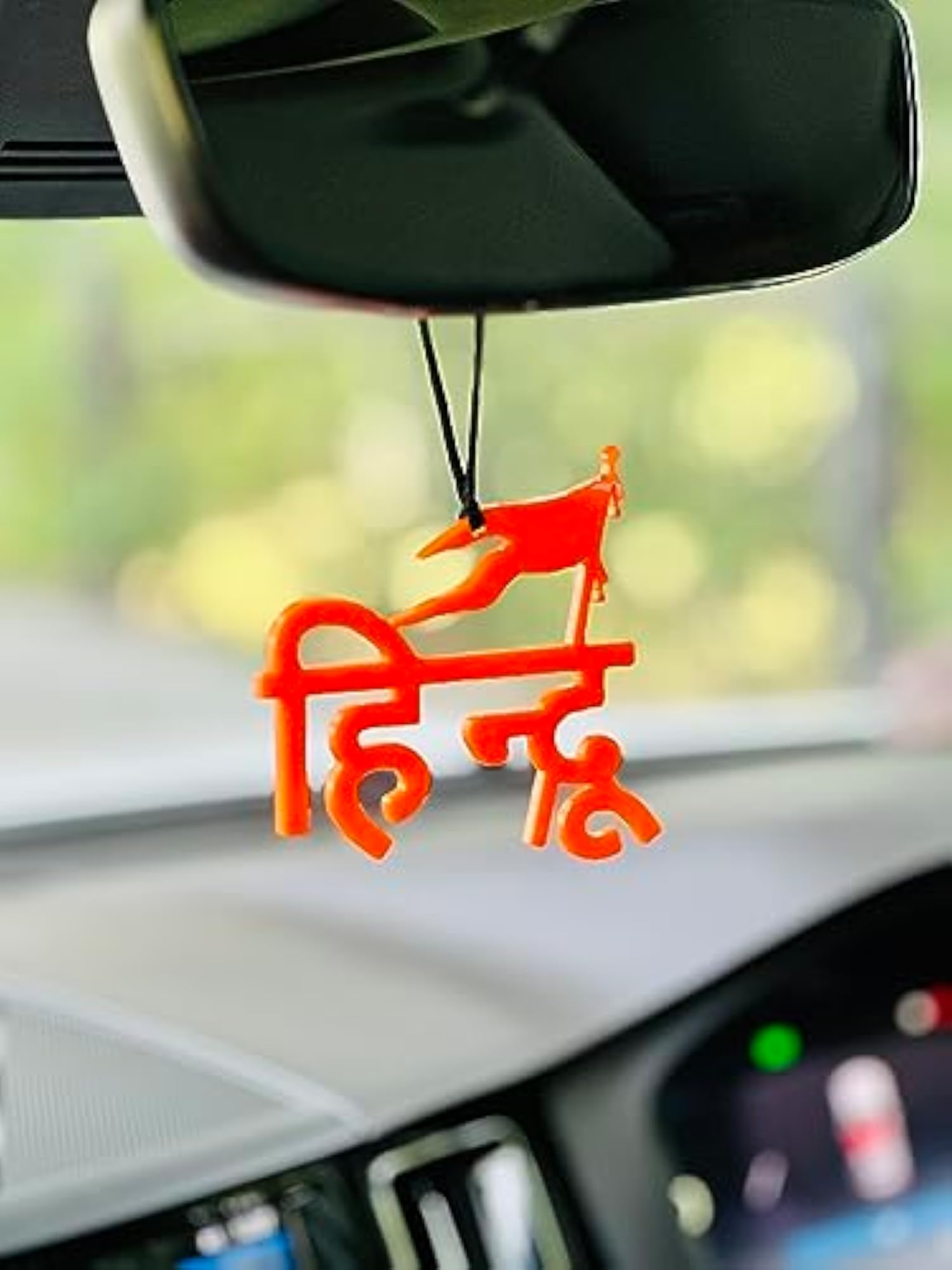 Orange Colour Dream Catcher Car Hanging, Handmade Decor