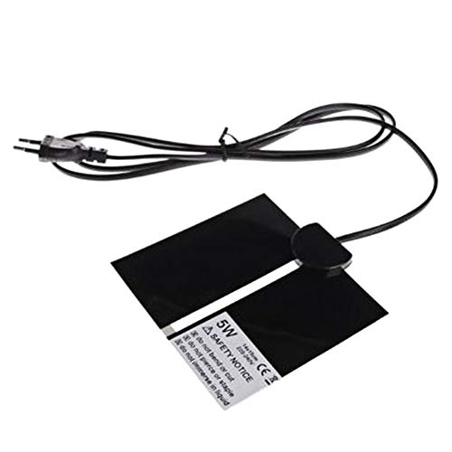 HOMEAMM Terrarium Tapis Chauffant Sable - 5/7/14/20W Mat Tapis Température Adjustable Chauffage Chauffant pour Reptile Serpent Tortue Poissons Aquarium Amphibien