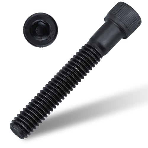 Vis à tête bombée 3/8-16" x 5,1 cm en acier 12.9 oxyde noir x10