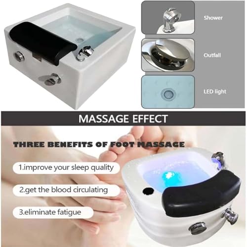Spa de Pies Acrílico con Calor y Masaje miniatura 3