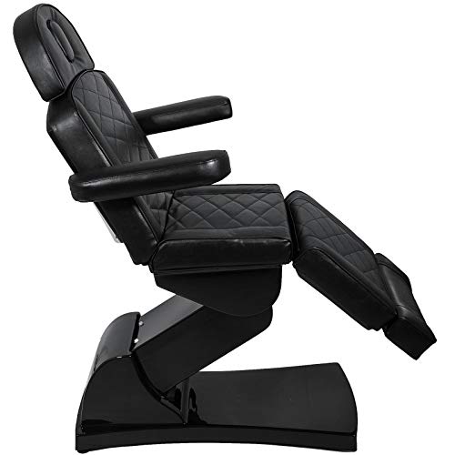 Happybuy 4 Motors Electric Facial Chair Full Electrical Massage Table Dental Bed Aesthetic Adjustable Reclining Chair For Podiatry Tattoo Spa Salon All Purpose Bed Chair #TOP19