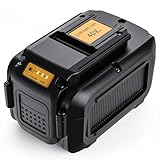 HavenHarmo 40V 7.5Ah Replacement for Dewalt 40v Battery DCB404 DCB406 DCB407 DCB114 Series, 7500mAh Lithium Ion Battery Compatible with Dewalt 40V MAX Power Tools and Charger