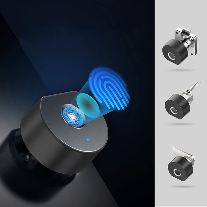 Serrure à empreinte digitale pour tiroir de bureau et maison - Modèle E - 7