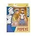 Boss Fight Studio Popeye The Sailor Man First Appearance, White Shirt Action Figure – Highly Articulated Collectible and Customizable Figurine with Accessories and Alternate Parts – 1:12 Scale