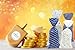 Dreidel Company Hanukkah Cellophane Treat Bags - 72-Pack for Hanukkah Gifts or Party