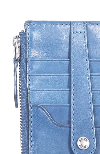 Image of Frye Women's Melissa Snap Card Wallet, Stylish Design with Holder & Slots, Compact for Purse