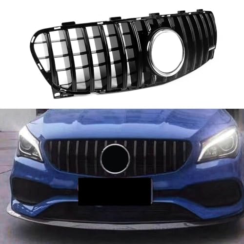 GT Panamericana grill for Mercedes X156 GLA200 GLA250 GLA45 AMG 2014-2016 (Black)