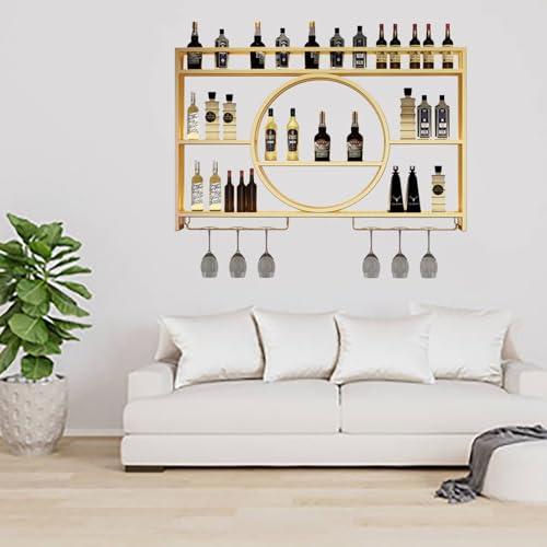 Casier à verres à vin mural anti-encombrement pour petits espaces