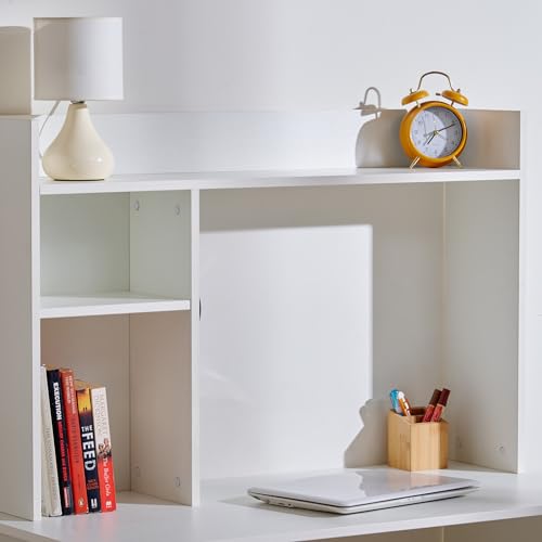 Image of Home Centre Engineered Wood Quadro NXT Study Desk - White Engineered Wood