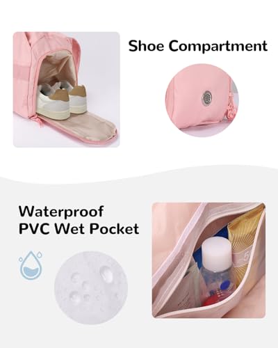 Bolsa deporte mujer de 20L para separar tus zapatillas de la ropa 3