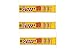 COFFEE CRISP Minis, 345g (3 Packs of 10 Mini Chocolate Bars)