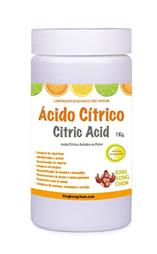 ÁCIDO CÍTRICO 1 kg – Limpiador del Hogar - Incluye