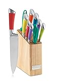Cuisinart C77SS-11P 11-Piece Arista Collection Cutlery Knife Block Set, Stainless Steel