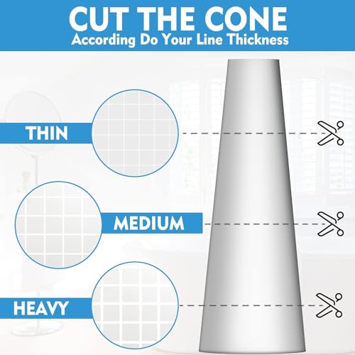 Image of COVACURE Tiles Gap Filler Waterproof Sealant | White Cement Tube To Fill Tiles Gap | Tile Gap Filler Tube For Kitchen & Bathroom | Grouting Paste For Tiles | Gap Filler For Wall And Joints (1, 180 ML)