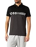 camisa polo manga larga Algodón pesado jersey BOSS Pavel Camisa de Polo, Negro1, XL para Hombre