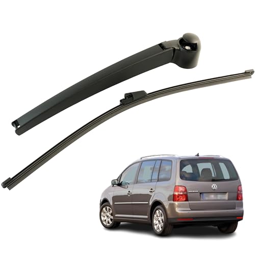 Bras essuie glace arrière compatible pour Touran (2003-2010) AVEC BALAI D’ESSUIE-GLACE ARRIÈRE. 1T0955707A