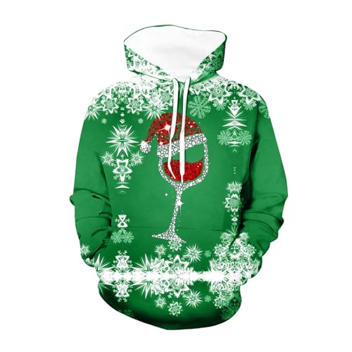 Ensemble homme sweat à capuche et jogging vert XXL décontracté - 2