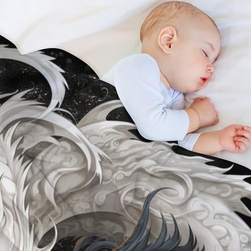 Couvertures moelleuse flannel dragon lit toutes saisons 150x200cm - 5