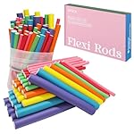 47 pcs 7'' Hair Curlers Rollers Flexi Rods Flexible Curling Rods Set No Heat Heatless Bendy Foam Hair Curls for Long,Medium,Short Hair to Sleep in