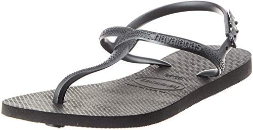 Havaianas Women's Twist T-Bar Sandals, Black, 10 | Image 5