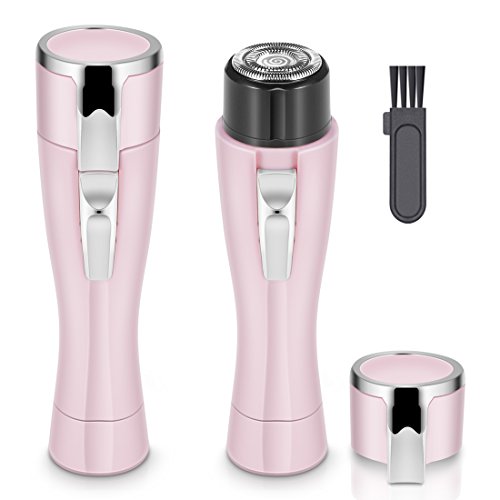 Facial Hair Removal for Women Epilator Painless Electric Upper Lip Hair Remover, Shaver Trimmer Razor on Chin Cheek Armpit Bikini Area for Ladies
