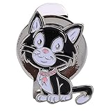 gatto nero burano  Keenso Clip magnetica per cappellino da golf, in metallo, con visiera da golf, con clip per cappello, accessori multipli (gatto-nero)