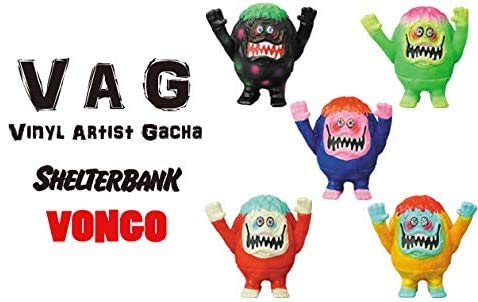 Amazon.co.jp: VAG21 VONGO 全5種フルセット SHELTERBANK VINYL ARTIST