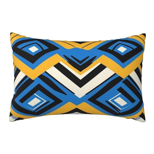 Housses de coussin canapé déco chambre taies d'oreillers résumé 60x90 cm - 8