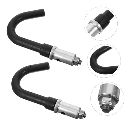 Outanaya 2 Peças Escada Telescópica Extensão Escada Gancho De Telhado Ganchos De Escada Para Rack De