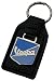 Vespa Scooter Leather and Enamel Key Ring Key Fob (New)
